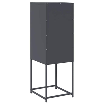 Skænk antracit 36x39x107 cm Koldvalset stål