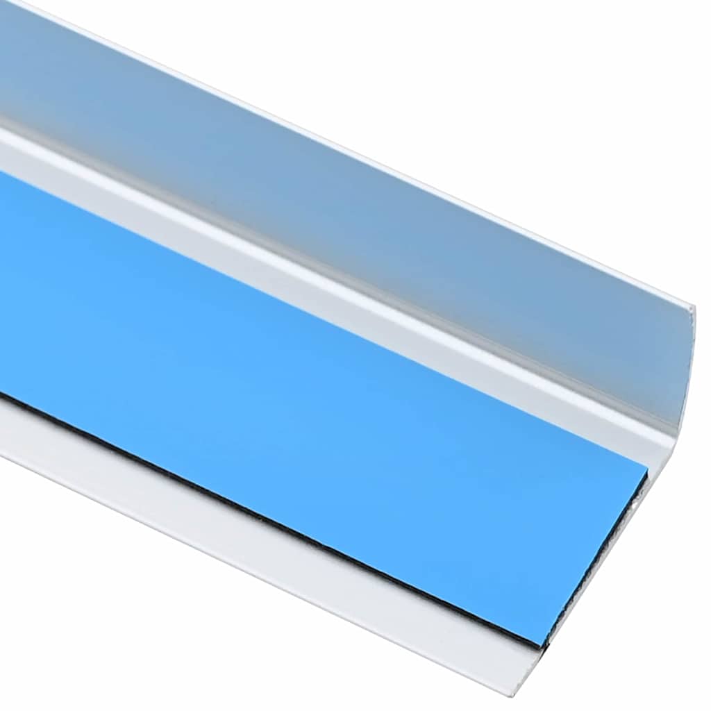 Treppenkantenprofile 10 pcs Silber 67 cm Aluminium