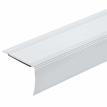 Treppenkantenprofile 10 pcs Silber 67 cm Aluminium