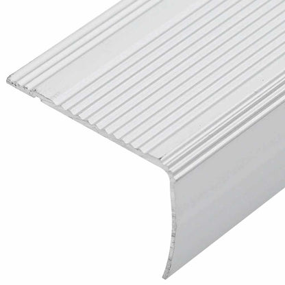 Treppenkantenprofile 30 pcs Silber 67 cm Aluminium