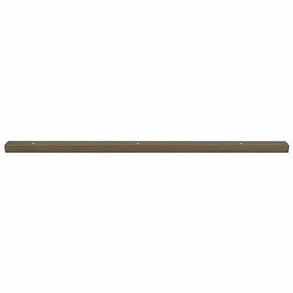 Treppenkantenprofile 30 pcs Braun 67 cm Aluminium