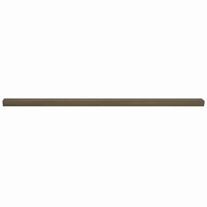 Treppenkantenprofile 10 pcs Braun 67 cm Aluminium