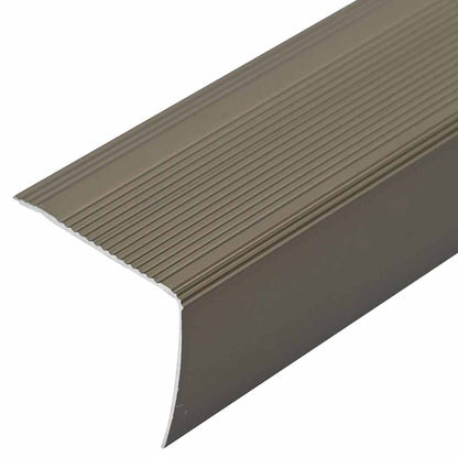 Treppenkantenprofile 10 pcs Champagner 67 cm Aluminium