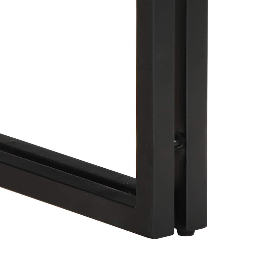 Couchtisch Mehrfarbig 50x50x35 cm Altholz Massivholz