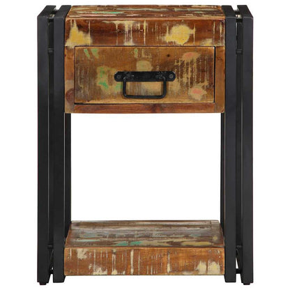 Nachttisch 2 pcs 40 x 35 x 50 cm recyceltes Massivholz