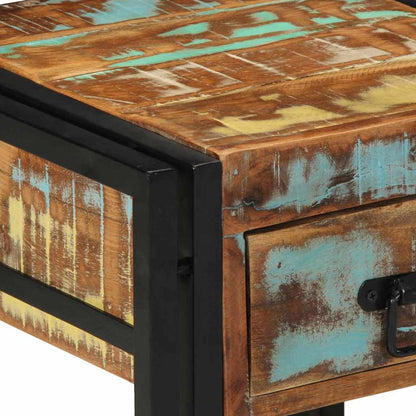 Nachttisch 2 pcs 40 x 40 x 50 cm recyceltes Massivholz