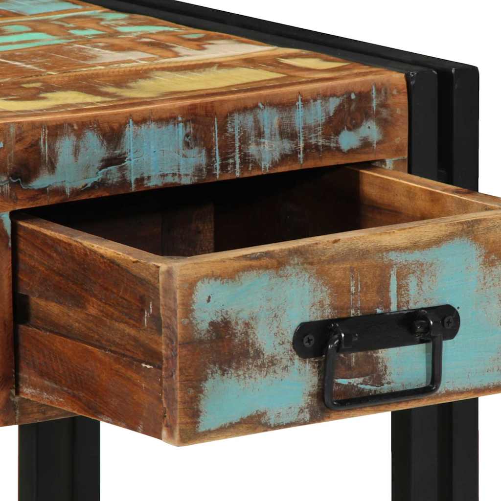 Nachttisch 2 pcs 40 x 40 x 50 cm recyceltes Massivholz