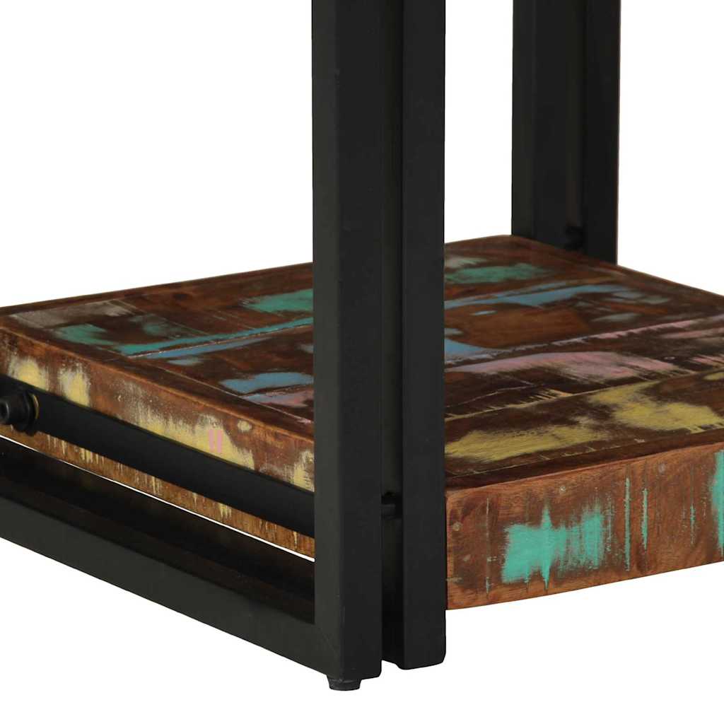 Nachttisch 2 pcs 40 x 40 x 50 cm recyceltes Massivholz