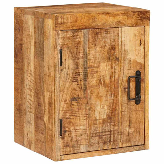 Nachttisch 2 pcs Braun 35 x 33 x 48 cm Massivholz Mango