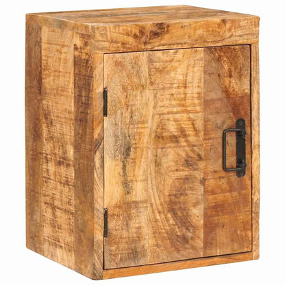 Nachttisch 2 pcs Braun 35 x 33 x 48 cm Massivholz Mango