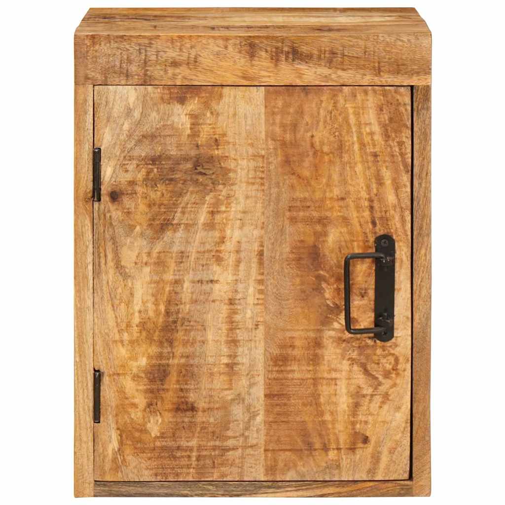 Nachttisch 2 pcs Braun 35 x 33 x 48 cm Massivholz Mango