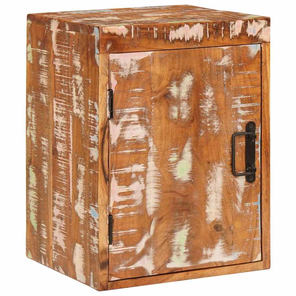 Nachttisch Braun 35 x 33 x 48 cm Massivholz recycelt