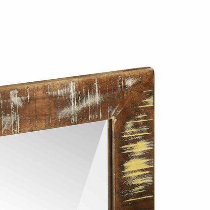 Badezimmer Spiegel Braun 50 x 22 x 70 cm Massivholz recycelt