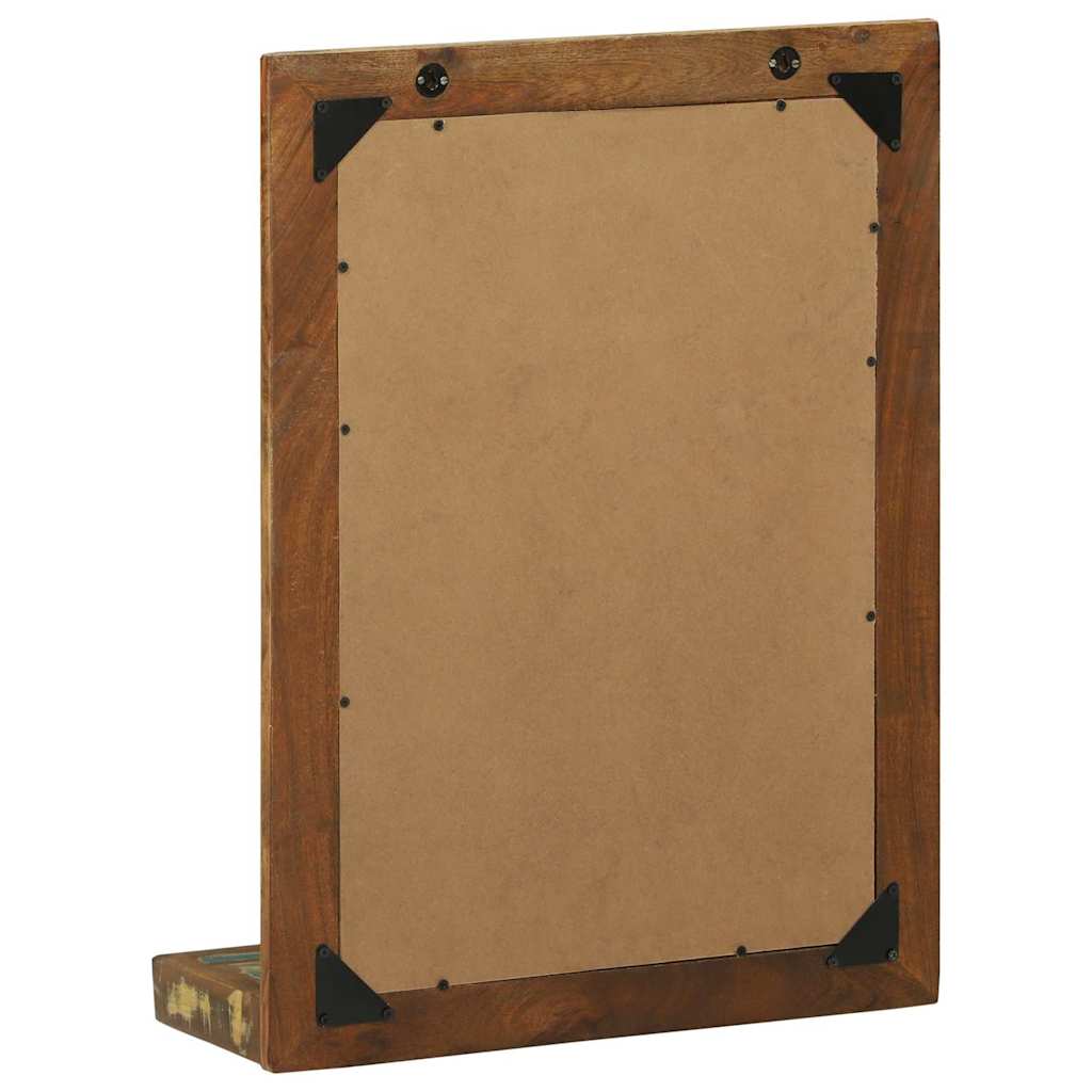 Badezimmer Spiegel Braun 50 x 22 x 70 cm Massivholz recycelt