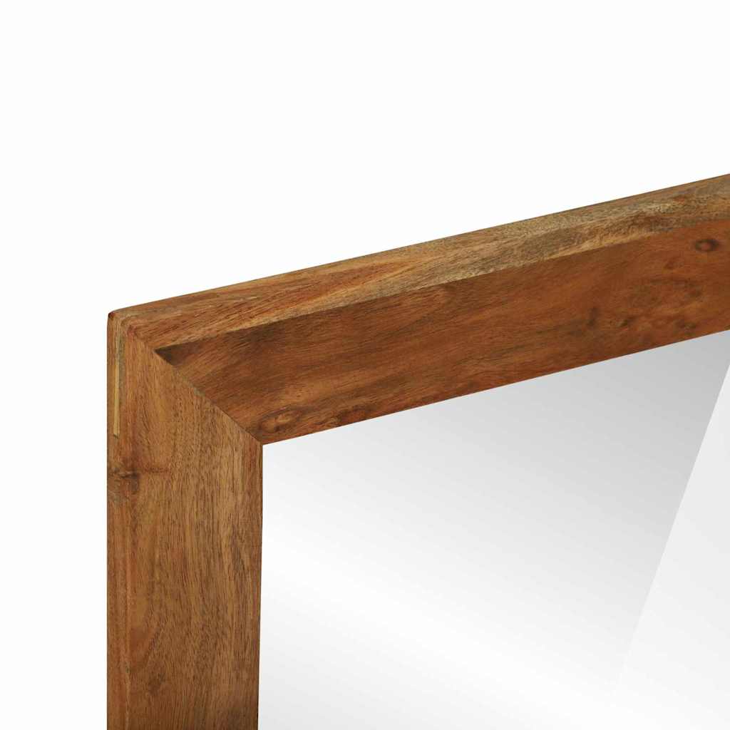 Badezimmer Spiegel Braun 50 x 22 x 70 cm Massivholz Akazie