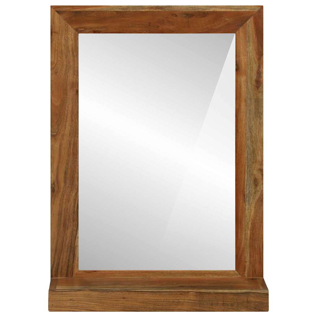 Badezimmer Spiegel Braun 50 x 22 x 70 cm Massivholz Akazie