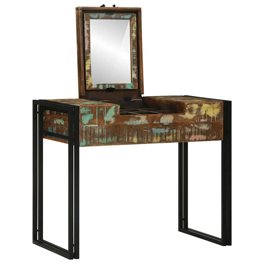Frisiertische Mehrfarbig 90 x 50 x 75 cm Massivholz Altholz
