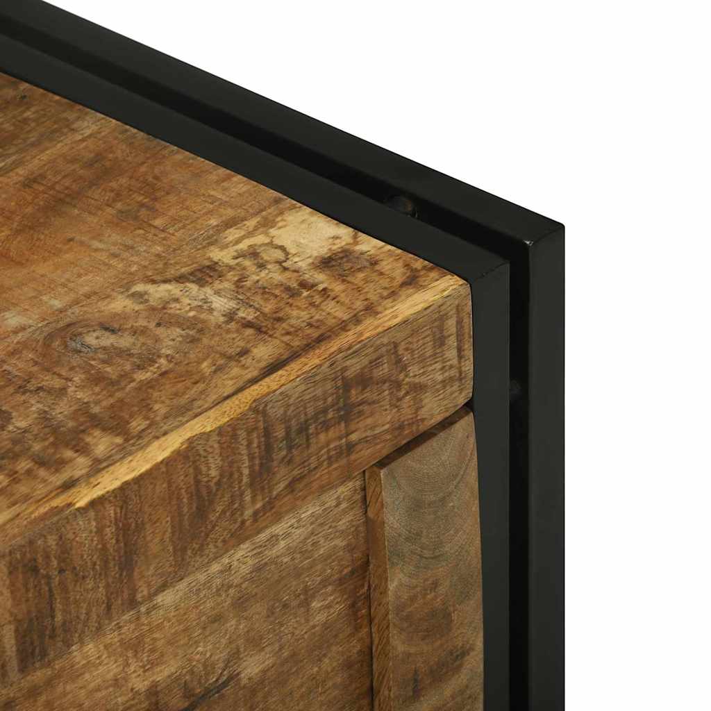 Aufbewahrungsbox 60 x 40 x 41 cm massives Mangoholz