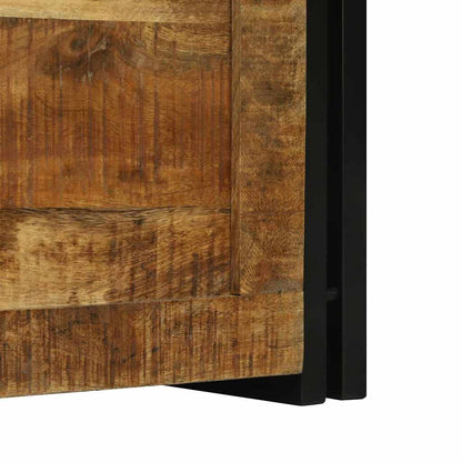 Aufbewahrungsbox 60 x 40 x 41 cm massives Mangoholz
