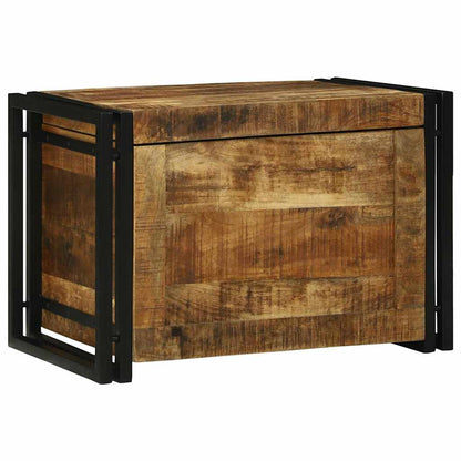 Aufbewahrungsbox 60 x 40 x 41 cm massives Mangoholz