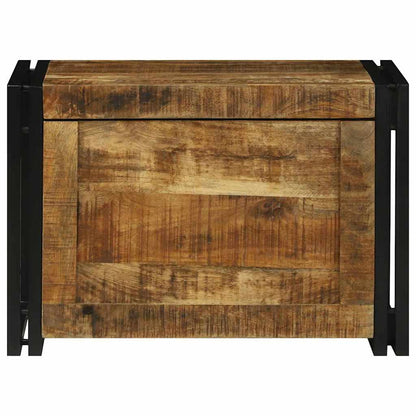 Aufbewahrungsbox 60 x 40 x 41 cm massives Mangoholz