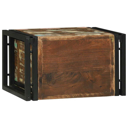 Weinregal Mehrfarbig 46 x 35 x 27,5 cm Massivholz Altholz