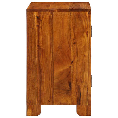Sideboard Mehrfarbig 50x35x60 cm Massivholz Akazie
