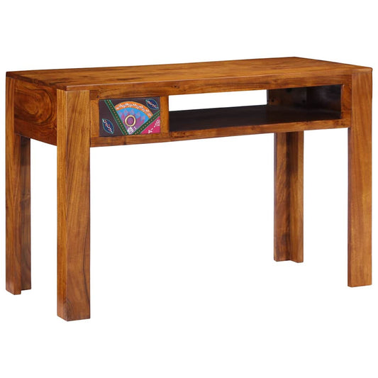 Schreibtisch Braun 110 x 50 x 73 cm Massivholz Akazie
