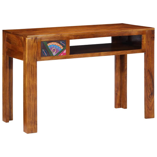 Schreibtisch Braun 110 x 50 x 73 cm Massivholz Akazie