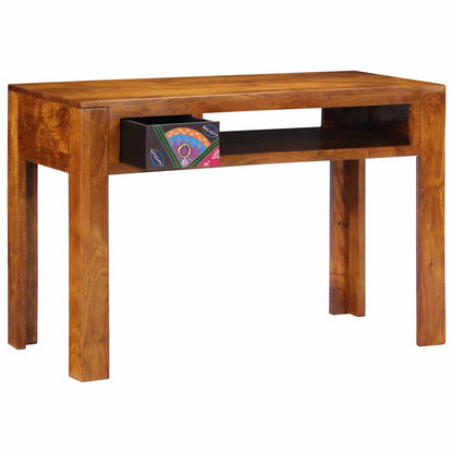 Schreibtisch Braun 110 x 50 x 73 cm Massivholz Akazie
