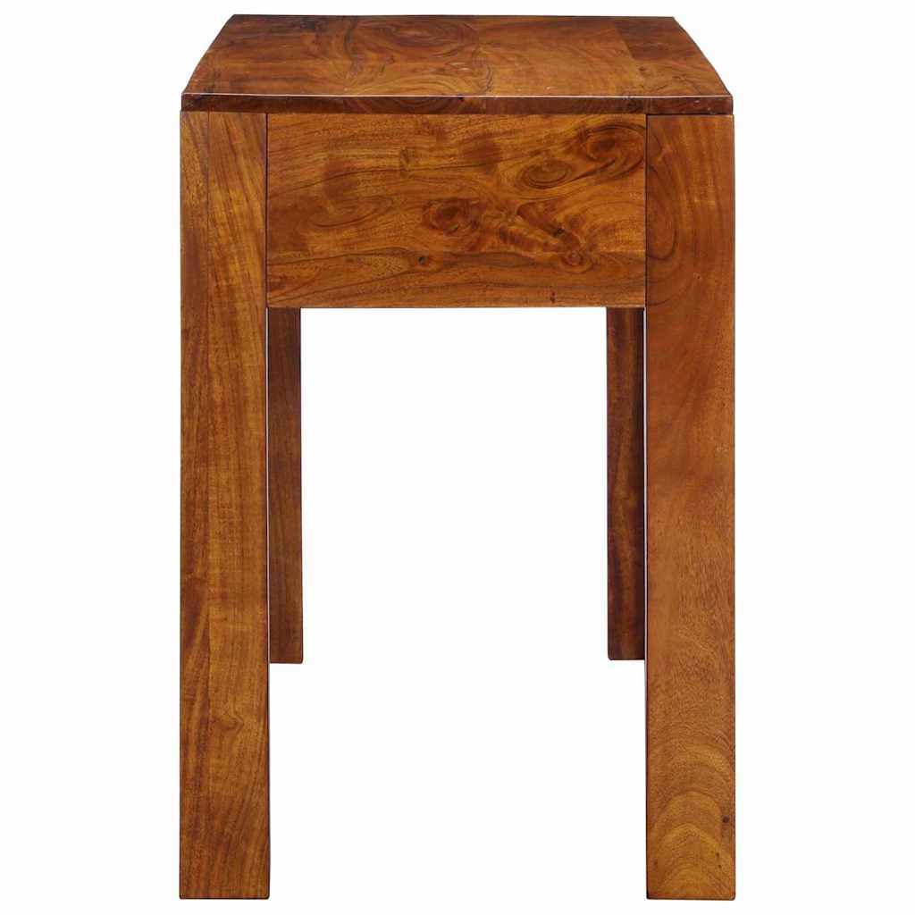 Schreibtisch Braun 110 x 50 x 73 cm Massivholz Akazie