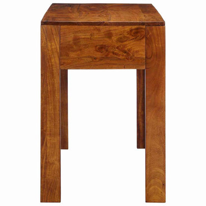 Schreibtisch Braun 110 x 50 x 73 cm Massivholz Akazie