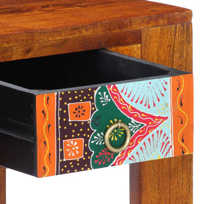 Schreibtisch Braun 100 x 50 x 75 cm Massivholz Akazie