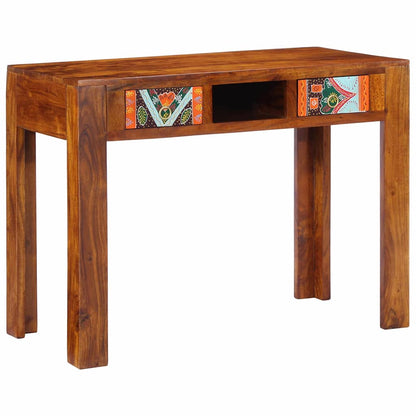 Schreibtisch Braun 100 x 50 x 75 cm Massivholz Akazie