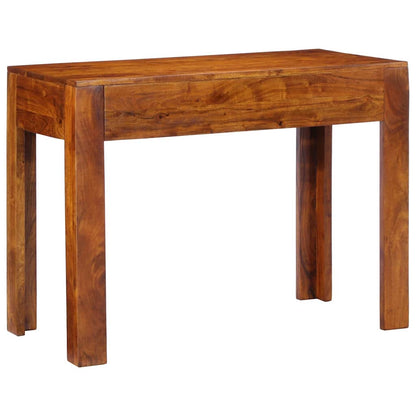 Schreibtisch Braun 100 x 50 x 75 cm Massivholz Akazie
