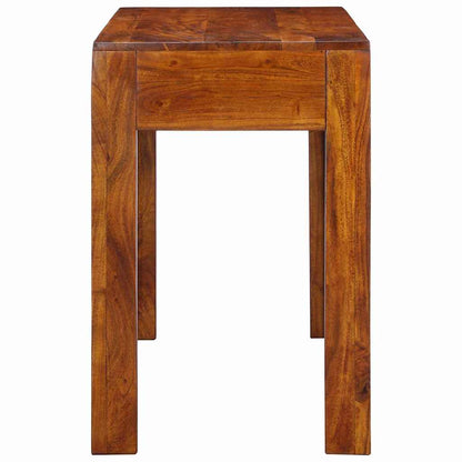 Schreibtisch Braun 100 x 50 x 75 cm Massivholz Akazie