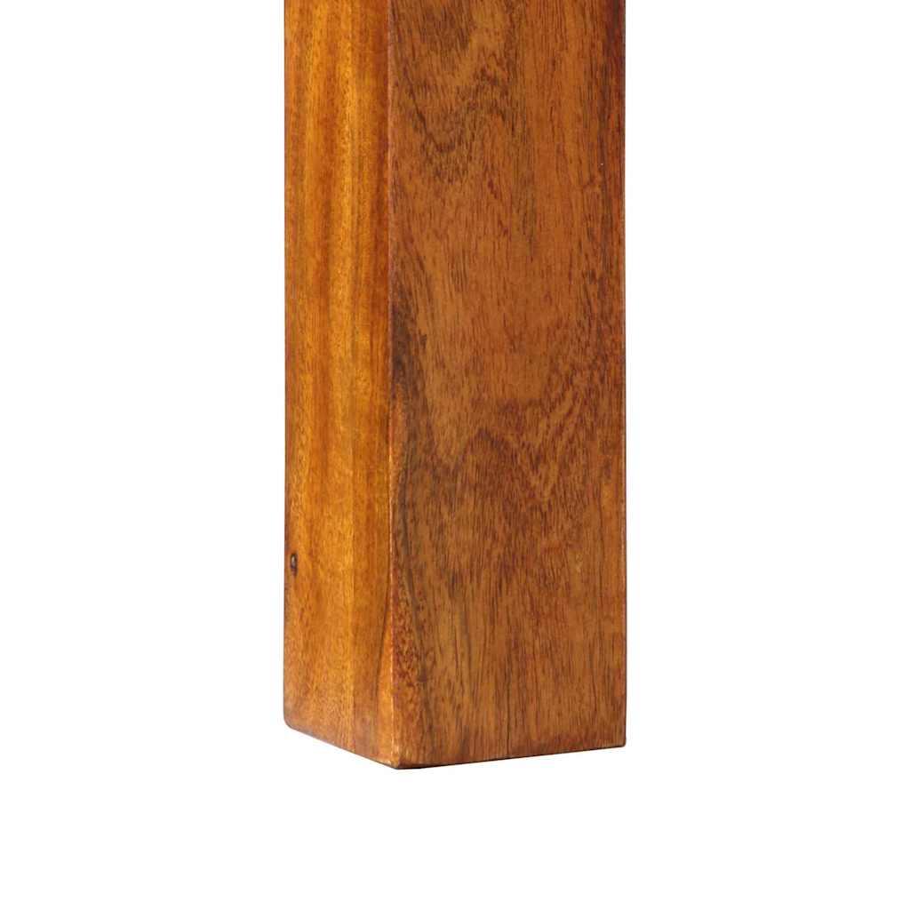 Schreibtisch Braun 100 x 50 x 75 cm Massivholz Akazie