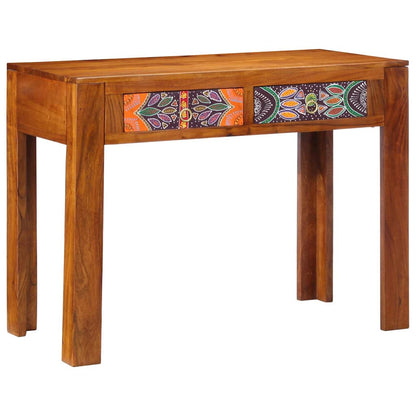 Schreibtisch Braun 100 x 50 x 75 cm Massivholz Akazie