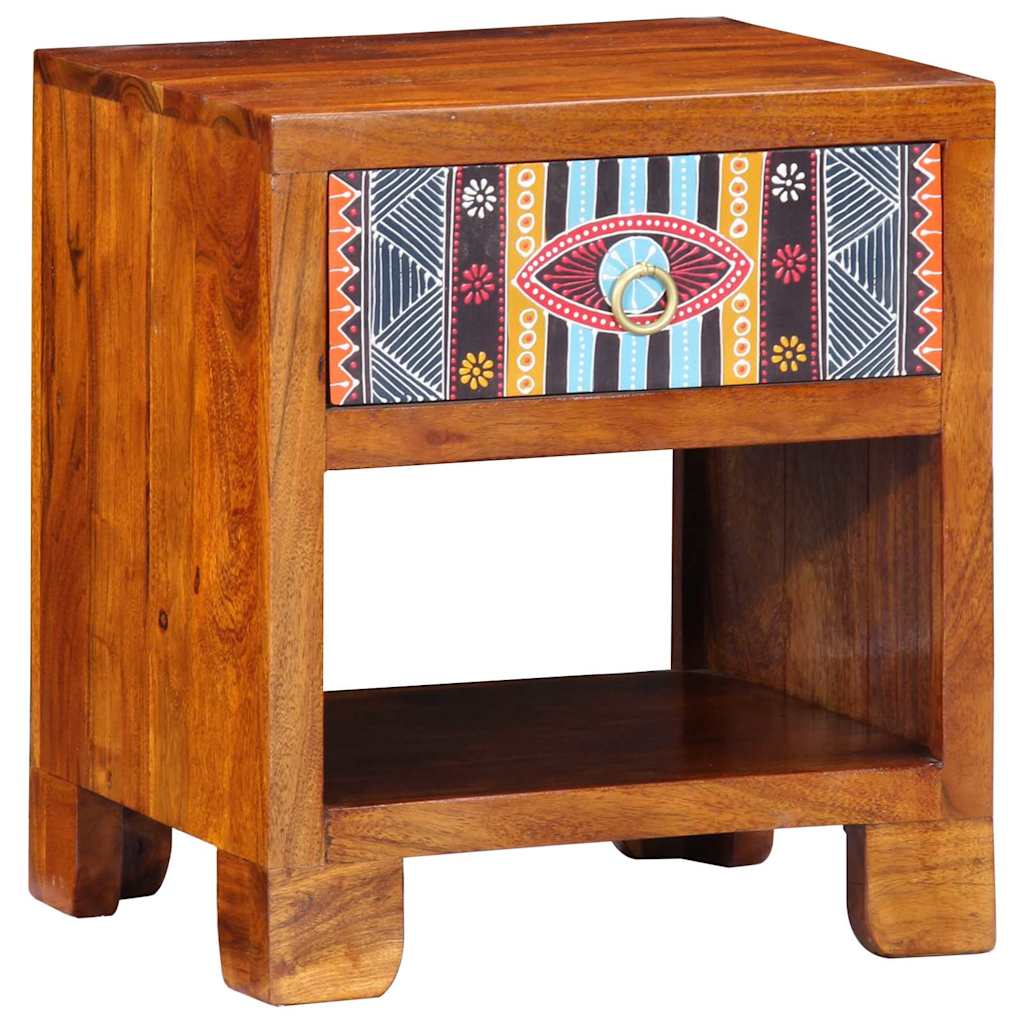 Sideboard Mehrfarbig 40 x 35 x 45 cm Akazie Massivholz