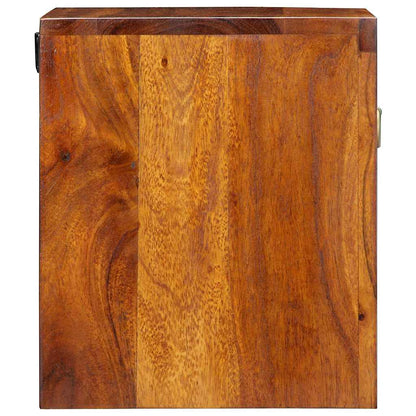 Nachttisch 2 pcs Braun 40 x 35 x 35 cm Akazie Massivholz