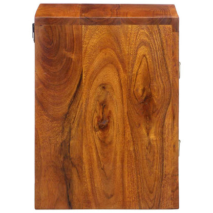 Nachttisch 2 pcs Braun 35 x 30 x 40 cm Akazie Massivholz