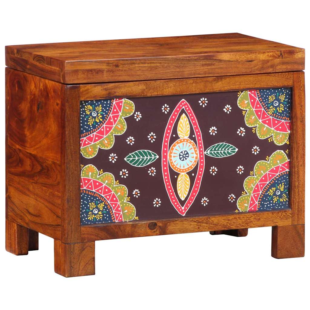 Aufbewahrungsbox Mehrfarbig 50 x 30 x 40 cm Akazie Massivholz