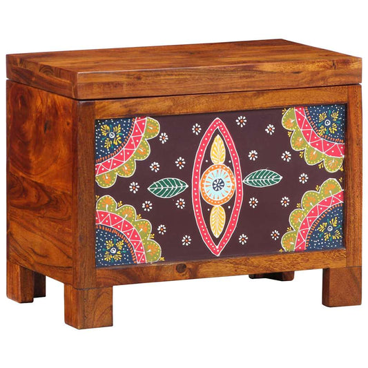 Aufbewahrungsbox Mehrfarbig 50 x 30 x 40 cm Akazie Massivholz