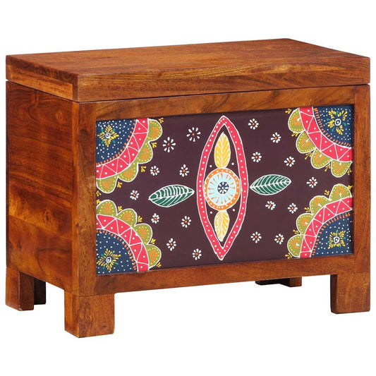 Aufbewahrungsbox Mehrfarbig 50 x 30 x 40 cm Akazie Massivholz
