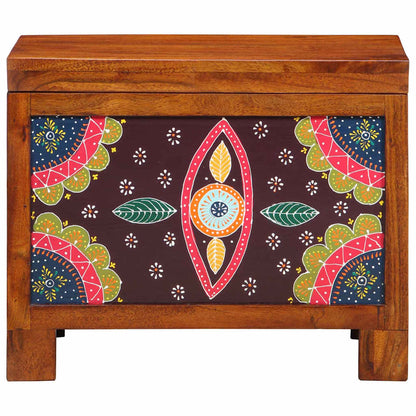Aufbewahrungsbox Mehrfarbig 50 x 30 x 40 cm Akazie Massivholz