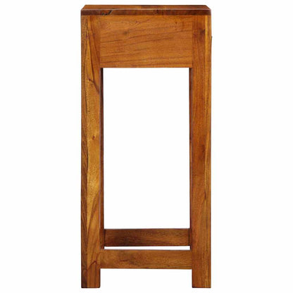 Telefontisch Braun 35 x 35 x 75 cm Massivholz Akazie