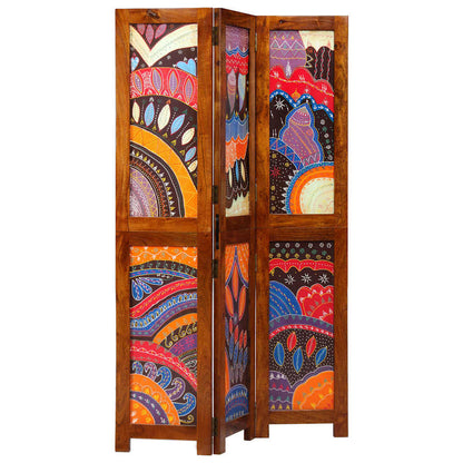 Raumteiler Braun 105 x 160 cm Akazie Massivholz