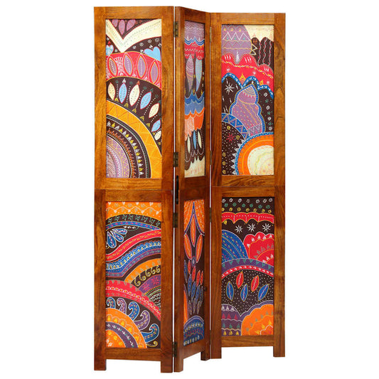Raumteiler Braun 105 x 160 cm Akazie Massivholz