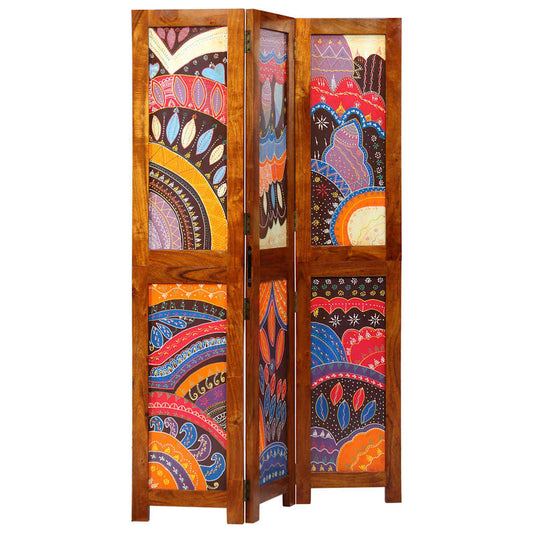 Raumteiler Braun 105 x 160 cm Akazie Massivholz