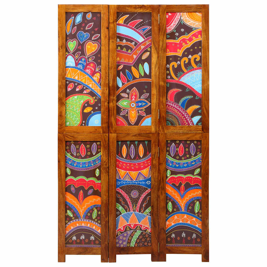 Raumteiler Braun 105 x 180 cm Akazie Massivholz